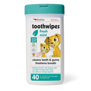 Petkin Tooth-Wipes Tooth and Gum Cleanser