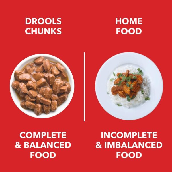 Drools Adult Wet Dog Food, Real Chicken and Chicken Liver Chunks in Gravy,2.25 Kg (150g x 15) Pack of 15