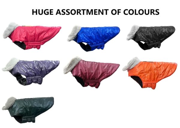 Dog Winter Coat Jacket, Cloth, Windproof, Waterproof, Light Weight, Washable, Ultra Warm Thick Fleece Lined Dog Vest for Cold Weather Protection, (Maroon, Small – Medium – 16 Inch)