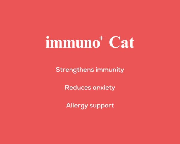 Venttura immuno+ Cat Immunity Booster & Calming Supplement for Cats | Supplement for Better Health & Strength | immuno+ Cat (100 ml Suspension)