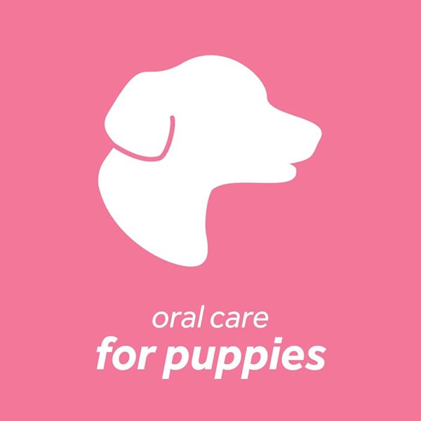 Tropiclean Fresh Breath Clean Teeth Oral Care Gel for Puppies, Removes and Defends Against Tartar and Plaque, No Brushing, Safe, Gentle and Effective, Easy to Apply, 59 ml