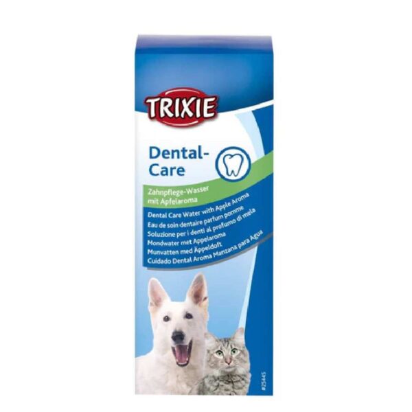 Trixie Apple Flavoured Water Additive Dental Care Liquid for Dogs and Cats, 300 ml
