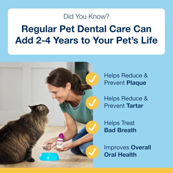 ProDen PlagueOff Feed Supplement for Cats Original PlaqueOff for Cats, Natural Tooth Care Powder, Protects Against Bad Breath, Helps with Tartar and Plaque 20gm