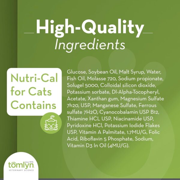 Nutri-Cal for Cats High Calorie Dietary Supplement, 4.25-Ounce Tube