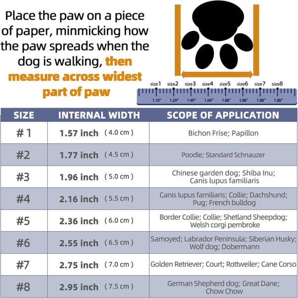 KUTKUT Dog Boots for Hardwood Floor | Breathable Shoes | Booties With Reflective and Skid-Proof | Outdoor Paw Protectors With Rubber Soles for Hiking and Running