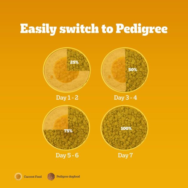 Pedigree Adult & Puppy Dry Dog Food, 100% Vegetarian, 2.8 kg, Contains 37 Essential Nutrients, 100% Complete & Balanced Food for Adult Dogs