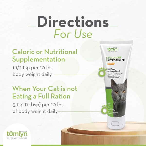 Nutri-Cal for Cats High Calorie Dietary Supplement, 4.25-Ounce Tube