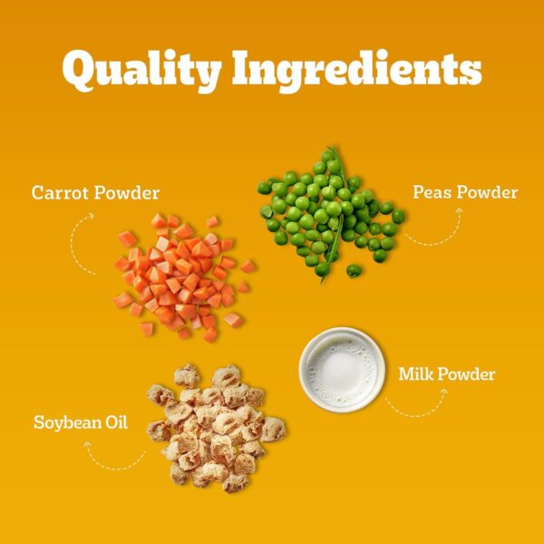 Pedigree Adult & Puppy Dry Dog Food, 100% Vegetarian, 2.8 kg, Contains 37 Essential Nutrients, 100% Complete & Balanced Food for Adult Dogs