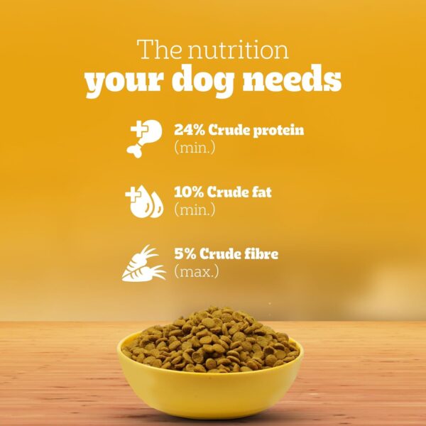 Pedigree Adult & Puppy Dry Dog Food, 100% Vegetarian, 2.8 kg, Contains 37 Essential Nutrients, 100% Complete & Balanced Food for Adult Dogs