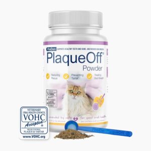ProDen PlagueOff Feed Supplement for Cats Original PlaqueOff for Cats, Natural Tooth Care Powder, Protects Against Bad Breath, Helps with Tartar and Plaque 20gm