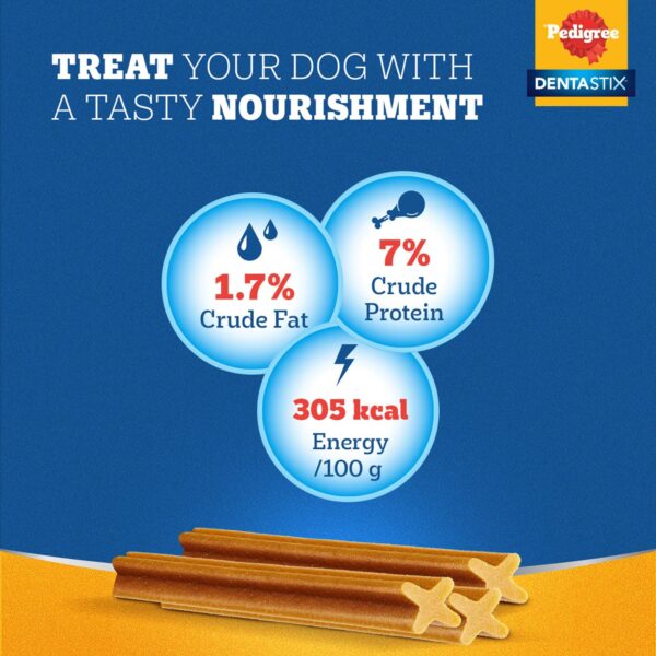 Pedigree Dentastix Dog Treat Oral Care For Adult Medium Breed 10 25 Kg 28 Sticks 720g Monthly Pack Chicken - Image 8