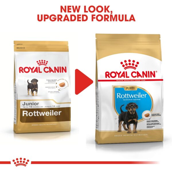 royal canin rottweiler junior pellet dog food variety flavor 3 kg F7