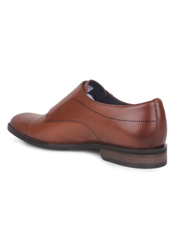 Hush Puppies Mens Bryson Brouge Monk Loafer