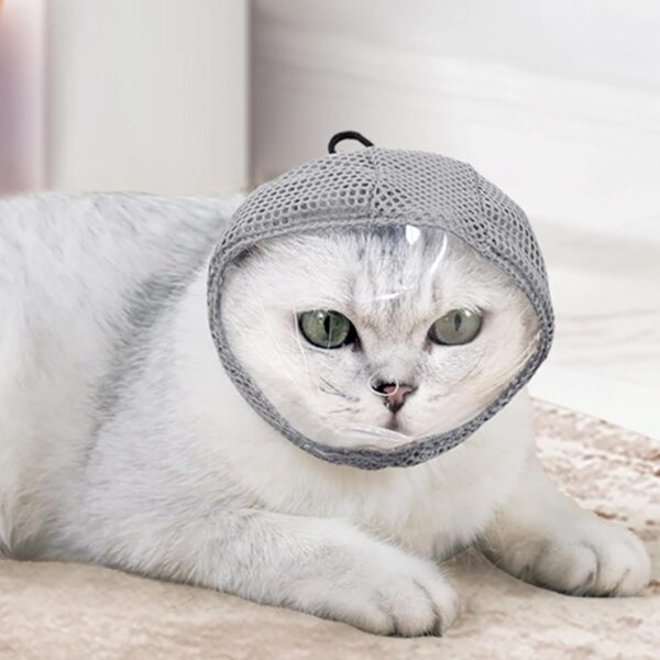 CLUB BOLLYWOOD Cat Mouth Muzzle Lightweight Easy to Put on and Take Off Cat Hood S|Pet Supplies | Dog Supplies |Sungles & Goggles|1 Pet Cat Eye Mask
