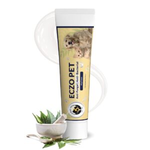 FUR BALL STORY Eczo Pet Ayurvedic Cream for Dogs & Cats 60g | Herbal Ointment with Neem & Bakuchi | Treats Fungal & Bacterial Infections, Itching, Ringworm, Eczema | Vet Recommeded