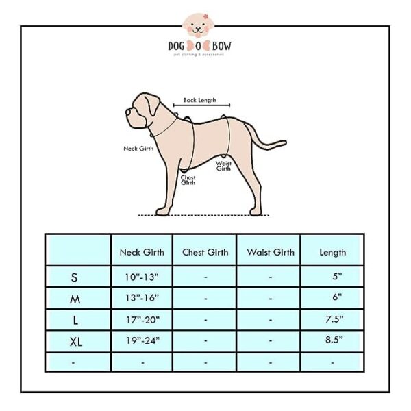 DOG-O-BOW Cotton Aqua Stripe Tuxedo Vest Bandana (Xl,Blue,Dogs,1 Count)
